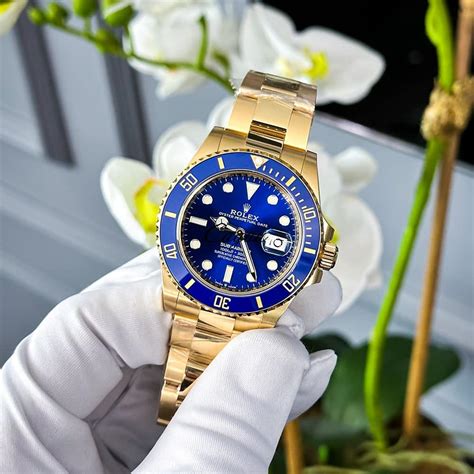 gold rolex submariner blue celebrity|rolex submariner blue bezel price.